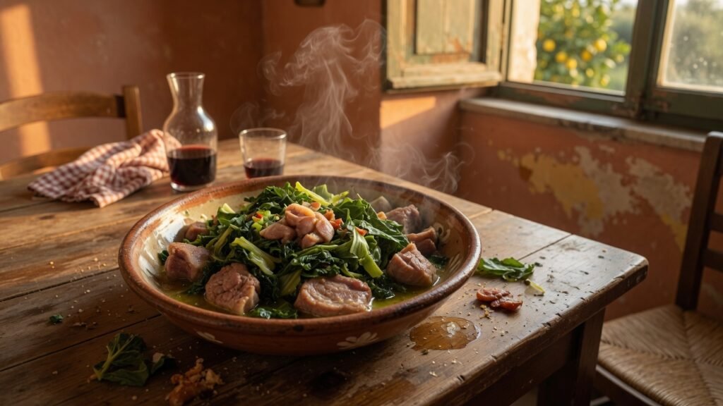 Mallone: il piatto d’inverno che a Cava si mangia con le mani